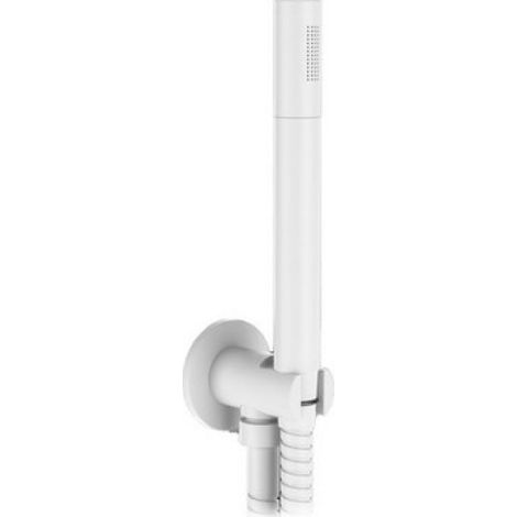 KIT DOCCETTA MINIMALE TONDA Nichel Spazzolato Opaco