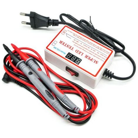 Testeur de rétroéclairage LED pour TV LCD, sans démontage, lampe LED, barre lumineuse, réparation, détecteur de source lumineuse, outil d'éclairage, réglementation européenne 220V, Multicolore (1/5)