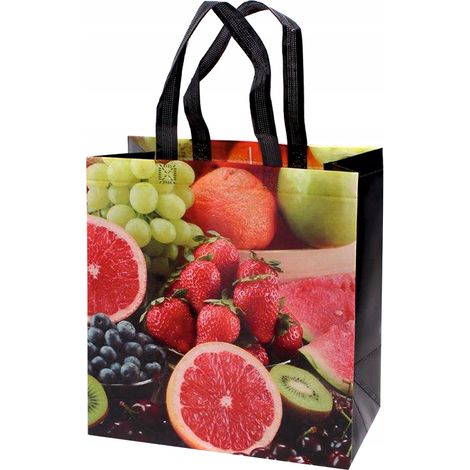 Grande borsa della spesa riutilizzabile 32x34x17 cm
