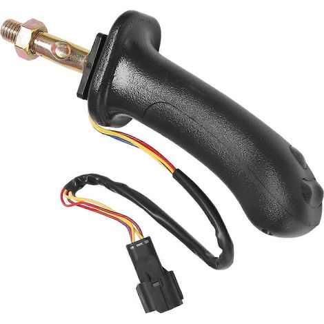 Ensemble de joystick à 3 boutons (2 pièces L+R) pour pelle hydraulique Daewoo Doosan DH DX150 215 225 300 370-9, édition 0711 (1/4)