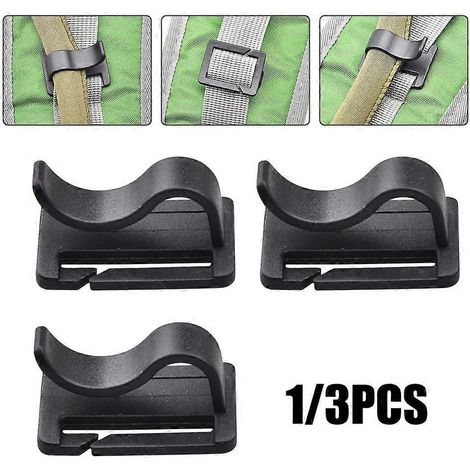 1/3 pinces de serrage pour tuyau d'eau, compatibles avec les sacs à dos, les poches à eau et les gourdes de randonnée. (1/5)