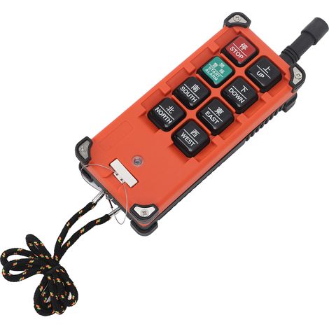 Télécommande radio sans fil industrielle pour grue de levage et remorque basculante (1/5)