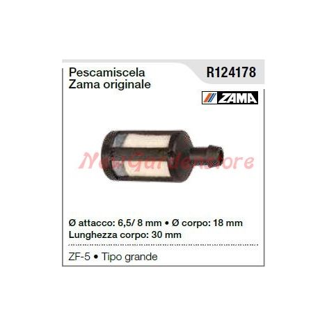 Soplete WALBRO para motosierra ZF-5 tipo grande R124178