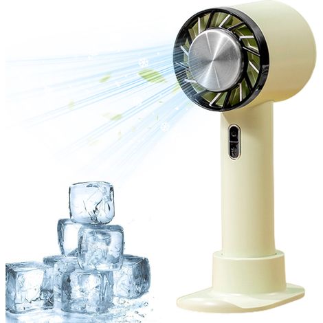 1 Ventilateur, refroidissement par pression, batterie 2200 mAh, ABS, portable, bureau (1/5)