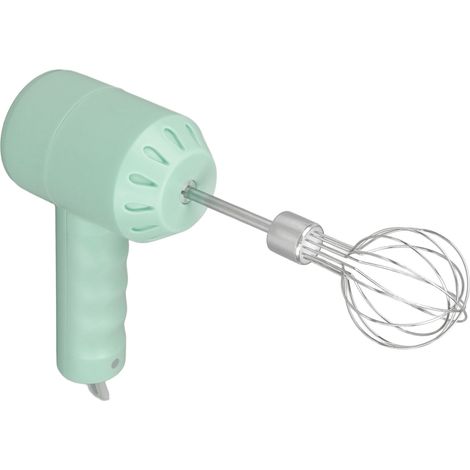 Batteur électrique à main sans fil rechargeable par USB, mousseur à lait électrique portable avec 2 bâtonnets mélangeurs pour la maison (1/5)