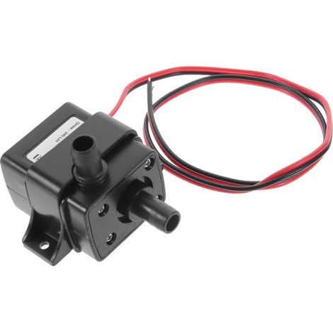 Mini-bürstenlose Tauchpumpe für Wasser/Öl, 3,6 W, 12 V DC, Fördermenge 240 l/h, Förderhöhe 3 m (1/5)