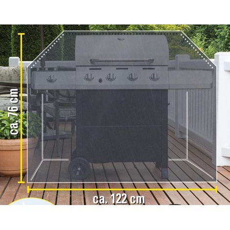 Rivestimento per Barbecue Impermeabile Custodia Protettiva BBQ 122 x 71 x 76 cm (1/4)