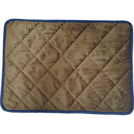 Tapis Chauffant Pour Animal De Compagnie - 50 x 70 cm - Structure À 5 Couches Avec Feuille D'aluminium Réfléchissante - Anti-dérapant Et Étanche - 1 Pièce (1/5)
