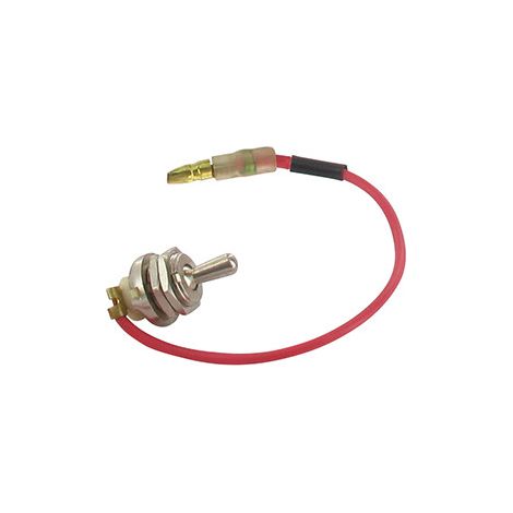 Interrupteur / Contacteur On/off Avec écrou Adaptable Pour Tronçonneuse Shindaiwa Modèles T25, C25,bp35 Etc. .remplace Origine: