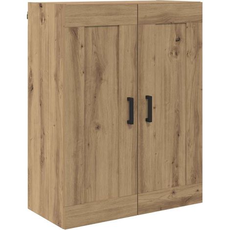 Maison Exclusive - Pensile Rovere artigianale 69,5 x 34 x 90 cm Legno multistrato