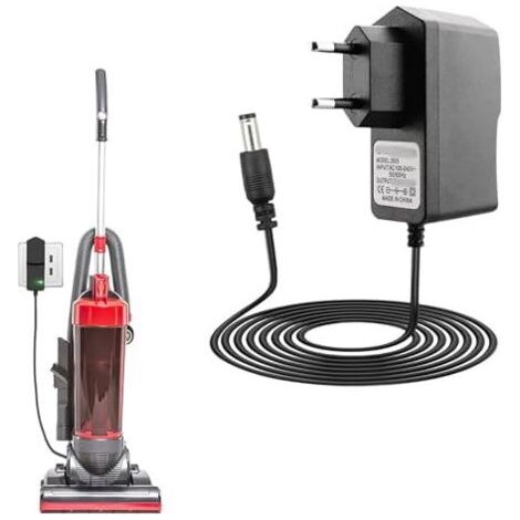 Chargeur Aspirateur Balai Universel 26V 500mA Compatible Silvercrest Lidl Hoover HF122RH HF122GPT HF522NPW HF522SFP