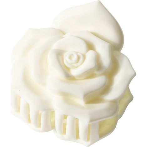 Pince à cheveux pour femme, griffe en forme de rose 3D, pince antidérapante à dents pour l'arrière de la tête, grande griffe à cheveux en forme de requin (1/5)