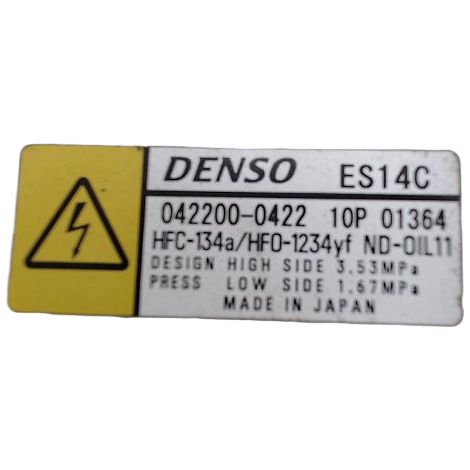 [PRODUIT D'OCCASION] Compresseur Air Conditionne TOYOTA Auris ♻️ Ref Oe. 8837047033 - Garantie à vie (1/5)