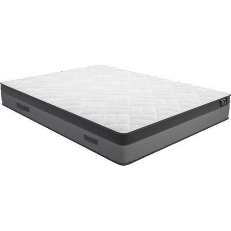 Materasso matrimoniale a molle insacchettate e memory foam 160 x 200 cm - ILLUSION di YSMÉE (1/5)