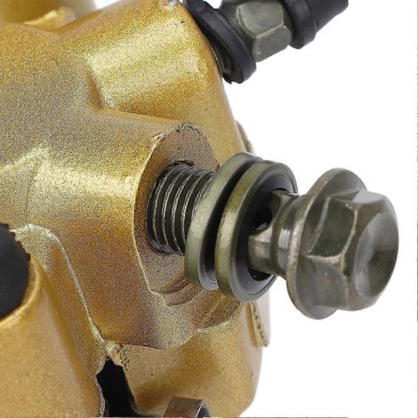 Compatible avec les quads, motos à quatre roues et karts de fabrication chinoise de 50cc, 70cc, 90cc, 110cc et 125cc deux étriers de frein à disque hydrauliques, modèle F54. (1/5)