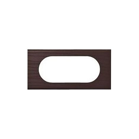 Legrand 069205 Placca color wengé Legrand Céliane 4/5 moduli