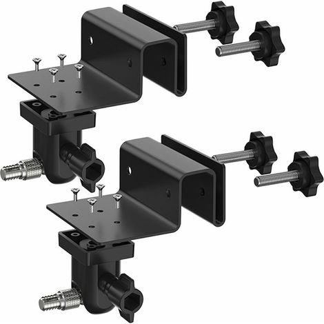 Wired Camera Mount Bracket, 2 Pcs, Black