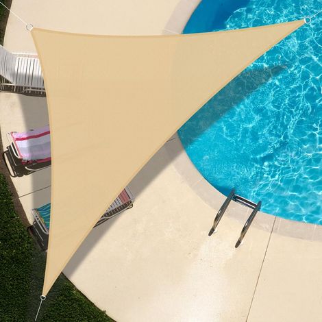 UMI Voile d'ombrage Imperméable Carré 3x3m Toile Ombrage PES avec 95% Protection UV pour Jardin Terrasse Balcon Patio Extérieur - Anthracite (1/5)