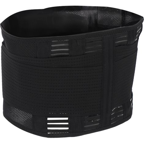 Ceinture de soutien lombaire ajustable, respirante et confortable pour le sport, avec coussinet amovible, taille L (1/5)