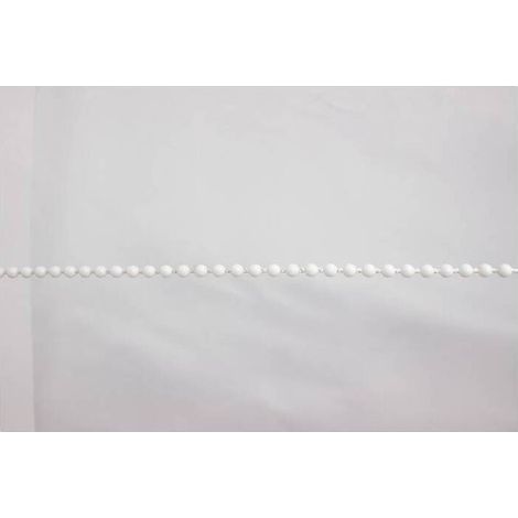 CATENA A PERLINE BIANCO 4,5 MM (2,5 M)