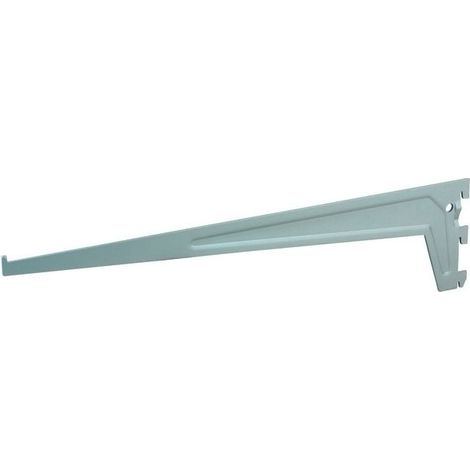 Console droite au pas de 50 - Décor : Gris aluminium - RAL : 9006 - ELEMENT SYSTEM