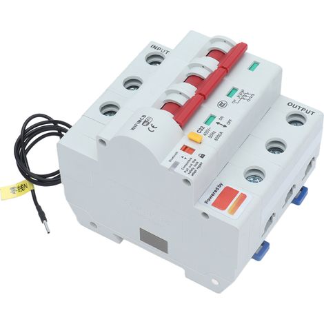 Disjoncteur intelligent triphasé avec télécommande Wi-Fi et Bluetooth, disjoncteur différentiel 400 V CA 32 A (1/5)