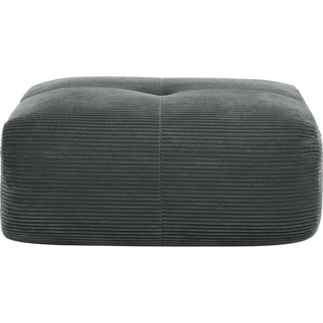 Canape d'angle Canape Droit Gris Modulaire avec Repose Pieds Dossier Reglable Fauteuil Relax Sans Montage Base Anti Glisse pour Salon Chambre Bureau (1/5)