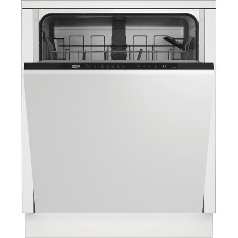 Beko – Lave-vaisselle tout intégré 60 cm – 13 couverts – Classe énergétique E – Niveau sonore 48 dB – 5 programmes – Départ différé