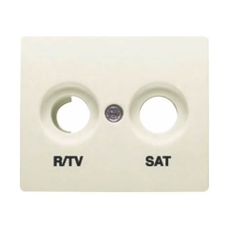 Abdeckung für Fernsehanschluss - SAT BEIGE BJC IRIS 18320-A