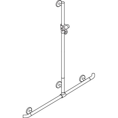 HEWI 950.35.46090 99 DUHA avec plaque de montage H., AM1:1250, W1:1184 (1/2)