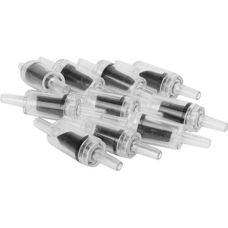 Valve de contrôle de pompe à Air unidirectionnelle, 10 pièces, clapet anti-retour en plastique pour aquarium (noir) (1/5)