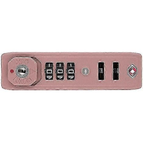 Cadenas à bagages TSA007 à code de sécurité à 3 chiffres