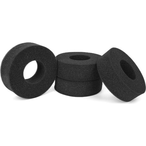 Lot de 4 inserts de pneu en mousse noire de 1,9 pouce, parfaitement adaptés aux pneus de modèles réduits RC Crawler.