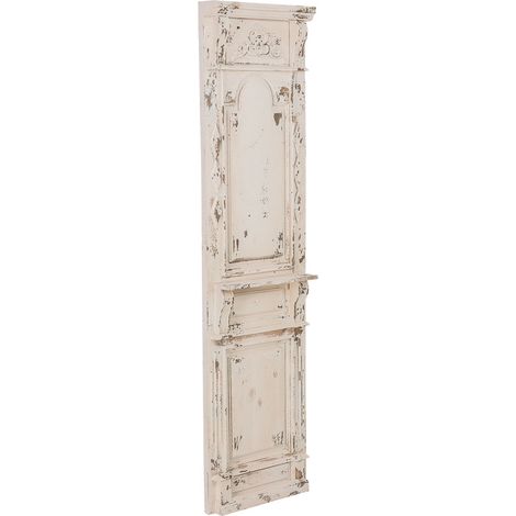 Panel de madera envejecido marrón 50x12x185h cm (1/5)