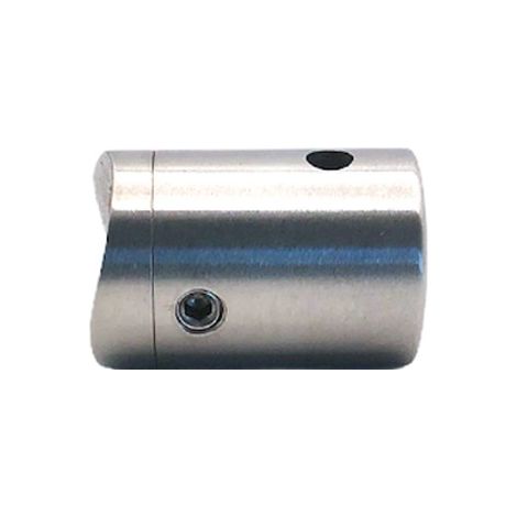 Metalideal Insert traversant inox pour câble Diamètre - Ø 4 mm, Finition - AISI 304 Brossé - pour intérieur