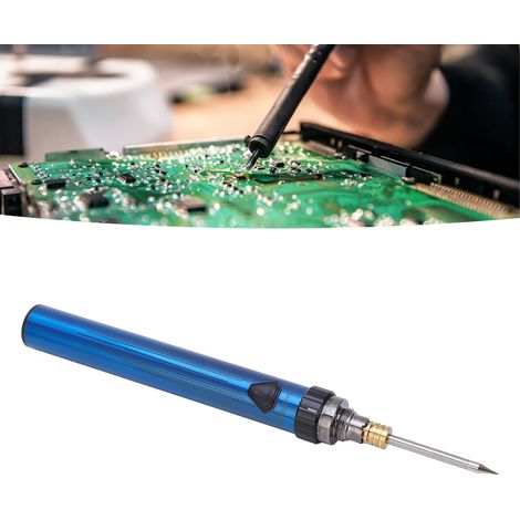 Nouveau kit de mini fer à souder sans fil 5V 15W portable à température réglable avec câble USB, fil à souder et support. Kit de mini fer à souder alimenté par USB, facile à utiliser. (1/5)