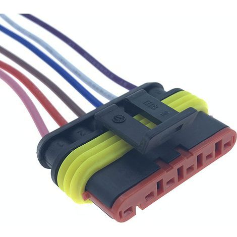 6-pin connector 282090-1/282108-1 AMP1.5, automotive connector DJ7061-1.5-11/21 (1/4)