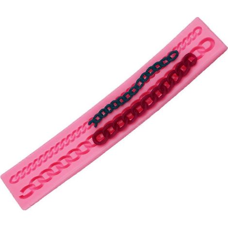 Moules en silicone pour gelées, moule à gâteau, moule en silicone, moule à chaîne, moule à bordure, moule de décoration (1/5)
