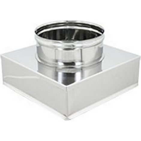 RIDUZIONI QUADRE-TONDE ACCIAIO INOX Da 250x250 a 200 DK