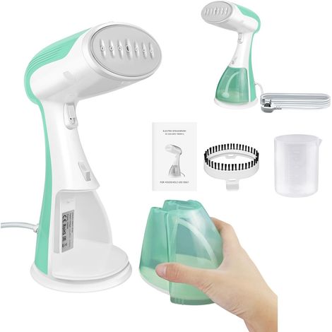 Machine d'estampage à chaud à la vapeur, machine d'estampage à chaud à vapeur portative portative avec réservoir d'eau détachable de 300 ml, adaptée à la maison et aux voyages (1/5)