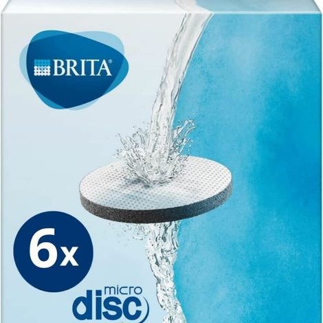 Cartuccia filtro acqua Brita Pack da 6 filtri MicroDisc BRITA (1/4)