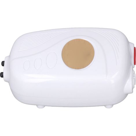 Pompe à air pour aquarium à double sortie, 1 W, robuste et durable, haute efficacité, pour l'oxygénation des aquariums (110-240 V). (1/5)