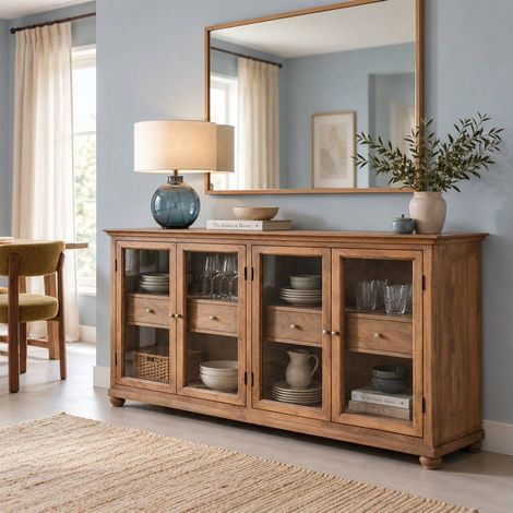 Buffet en bois de manguier Arno (1/5)