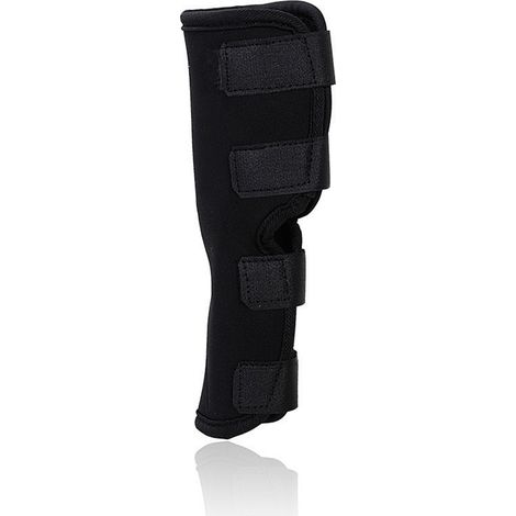 Attelle de jambe de chien élastique réglable pour éviter le glissement, enveloppe de compression, protection de soutien pour animaux de compagnie pour les blessures causées par l'arthrite, noir S (21g (1/5)
