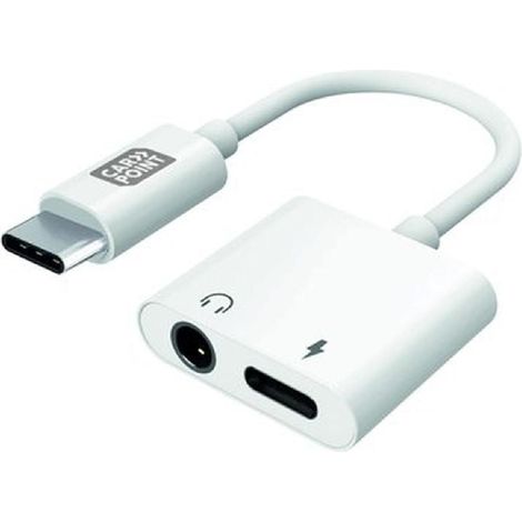 ADAPTATEUR 2 EN 1 USB-C- AUX & USB-C