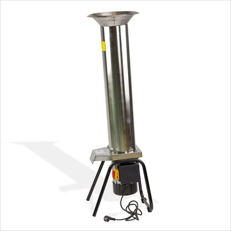 Elektro Obsthäcksler Obstmühle Obstmuser 1,1 kW 230V Edelstahl Trichter (1/5)