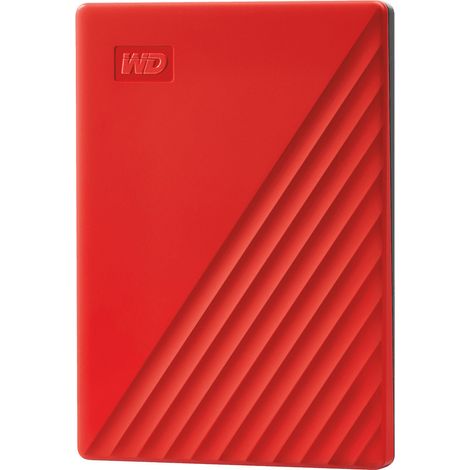 Western Digital My Passport disco rigido esterno 4 TB Rosso (1/4)