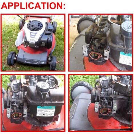 Carburateur + filtre à air pour moteurs Briggs & Stratton 300E 450E 500E 550EX 08P502 8P502 09P602 9P602 Series Tondeuses à gazon (1/5)