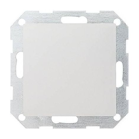 Gira Systeem 55 placa de acabado blanca brillante