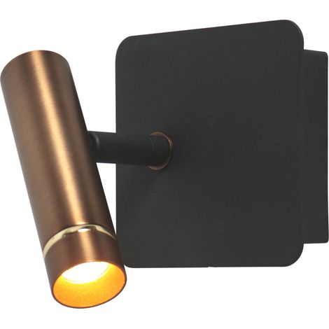 Mexlite - aplique de pared - Lumo - bronce - metal - lámpara de (1/3)